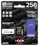 Goodram mälukaart microSD IRDM 256GB UHS-I U3 A2 + adapter