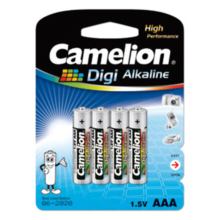 Camelion patareid Digi Alkaline AAA (LR03) 4-pakk