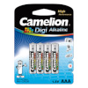 Camelion patareid Digi Alkaline AAA (LR03) 4-pakk