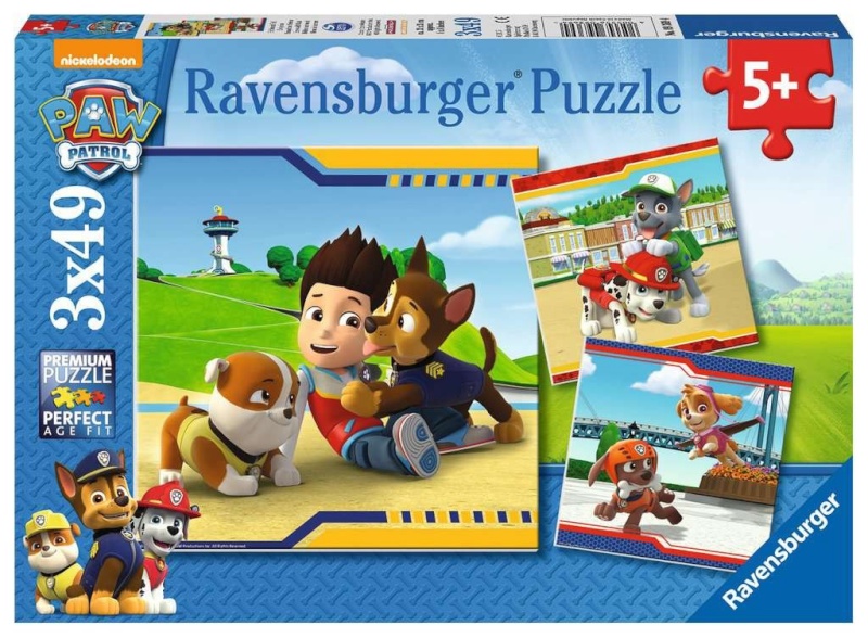 Ravensburger Poland pusle RAV-09369 Paw Patrol, 3x49-osaline