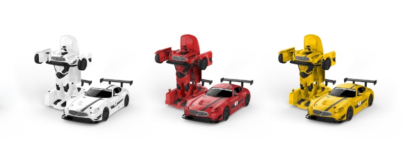 RASTAR transformeeruv auto tulede ja helidega Die cast 1:32 Mercedes-Benz GT3 AMG, 62300