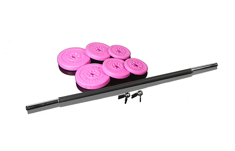 Gymstick Bodypump komplekt Pump Set 20kg roosa