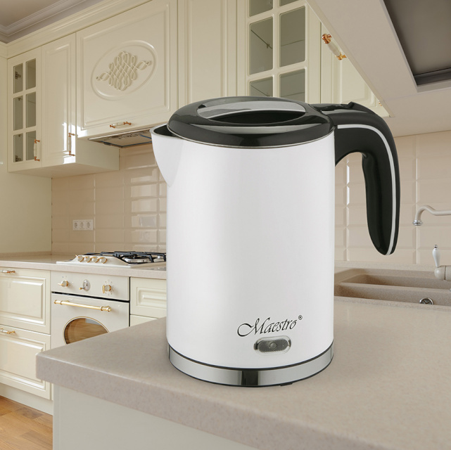 Maestro veekeetja Feel-Maestro MR030 Electric kettle 1.2L, 1500W, valge