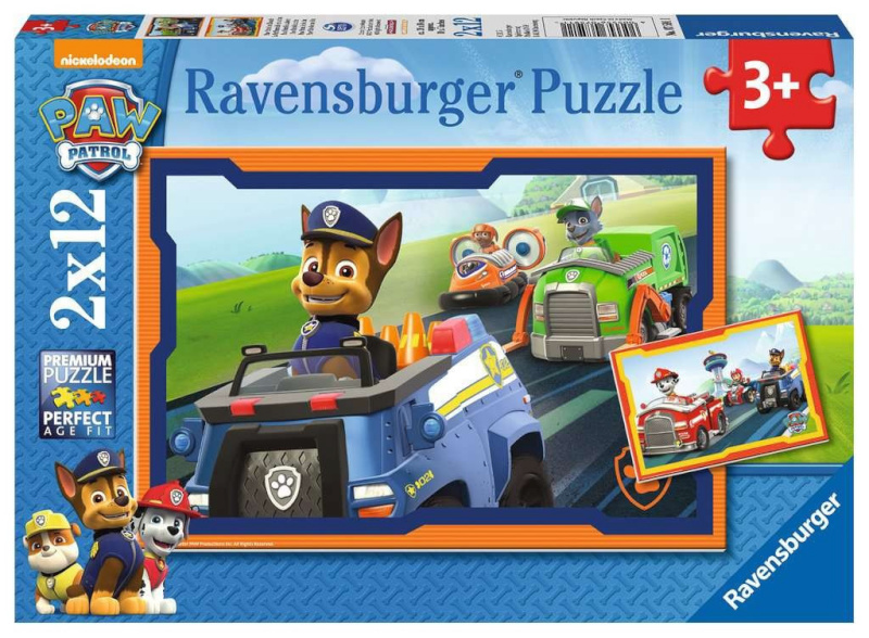Ravensburger Poland pusle Paw Patrol Mission, 2x12-osaline