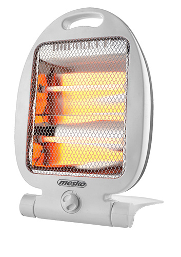 Mesko soojapuhur Heater MS 7710 Halogen Heater, 800 W, Number of power levels 2, valge