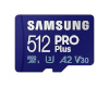 Samsung mälukaart microSDXC Card Pro Plus 512GB, Class 10, SD adapter