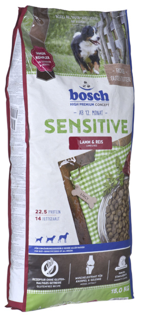 Bosch kuivtoit koerale SENSITIVE WITH LAMB & RICE
