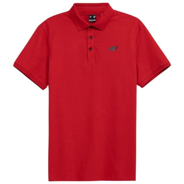 4F T-särk meestele punane NOSH4 TSM355 62S , suurus S