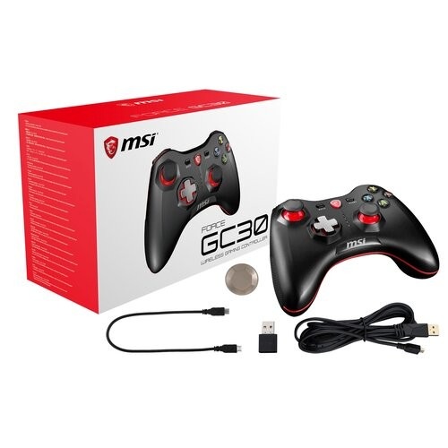 MSI mängupult Force GC30, valge 