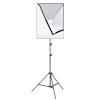 Puluz Studio softbox 50x70cm, statiiv, LED bulb 1tk PU5070EU
