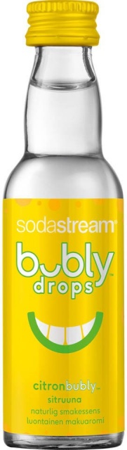 SodaStream Bubly Drops sidrunikontsentraat, 40 ml