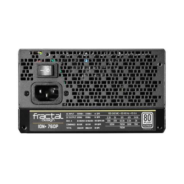 Fractal Design toiteplokk Ion+ 760W Platinum 760 W
