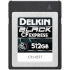 Delkin mälukaart CFEXPRESS Black R1645/W1405 512GB
