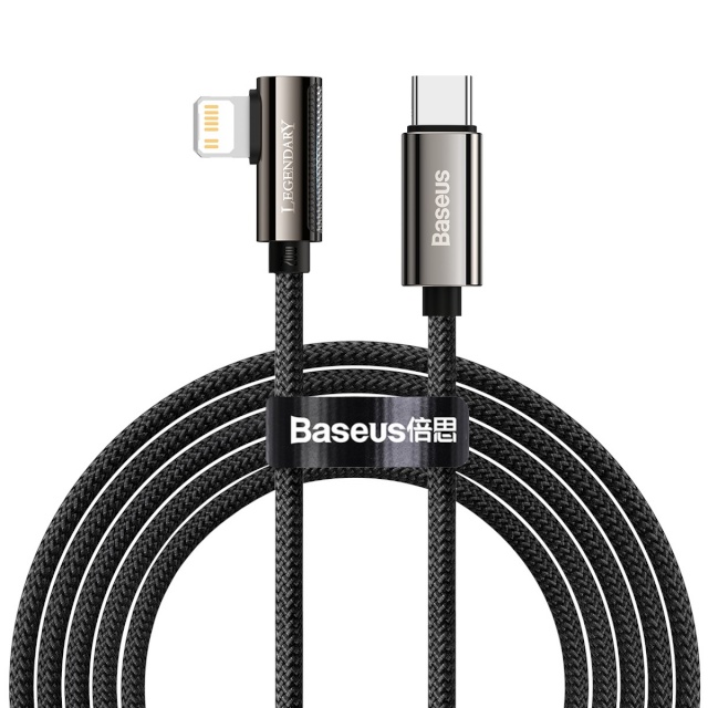 Baseus kaabel USB-C to Lightning Legend Series, PD, 20W, 1m (must)