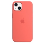 Apple kaitsekest iPhone 13 Silicone Case with MagSafe - Pink Pomelo, korallroosa