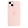 Apple kaitsekest iPhone 13 Silicone Case with MagSafe - Chalk Pink, heleroosa