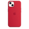 Apple kaitsekest iPhone 13 Silicone Case with MagSafe - (PRODUCT) RED, punane
