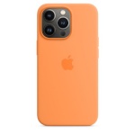 Apple kaitsekest iPhone 13 Pro Silicone Case with MagSafe - Marigold, oranž