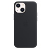 Apple kaitsekest iPhone 13 mini Leather Case with MagSafe - Midnight, must