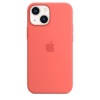 Apple kaitsekest iPhone 13 mini Silicone Case with MagSafe - Pink Pomelo, korallroosa