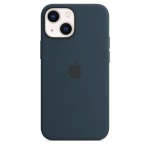 Apple kaitsekest iPhone 13 mini Silicone Case with MagSafe - Abyss Blue, tumesinine