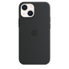Apple kaitsekest iPhone 13 mini Silicone Case with MagSafe - Midnight, must