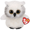 Meteor pehme mänguasi TY Beanie Boos - Owl Austin 15 cm, valge