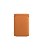 Apple kaitsekest iPhone Leather Wallet with MagSafe - Golden pruun