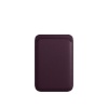 Apple kaitsekest iPhone Leather Wallet with MagSafe - Dark Cherry
