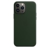 Apple kaitsekest iPhone 13 Pro Max Leather Case with MagSafe - Sequoia Green
