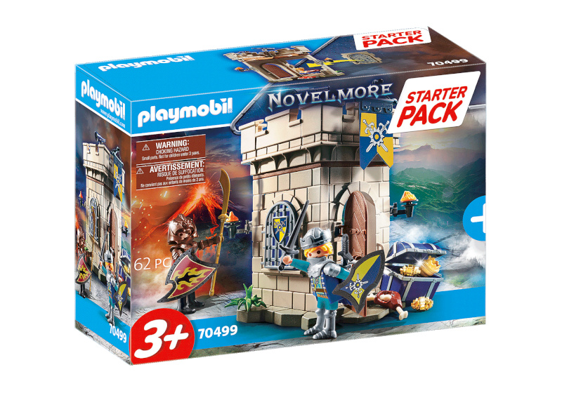 Playmobil klotsid Novelmore Knights' Fortress Starter Pack 70499, 62-osaline