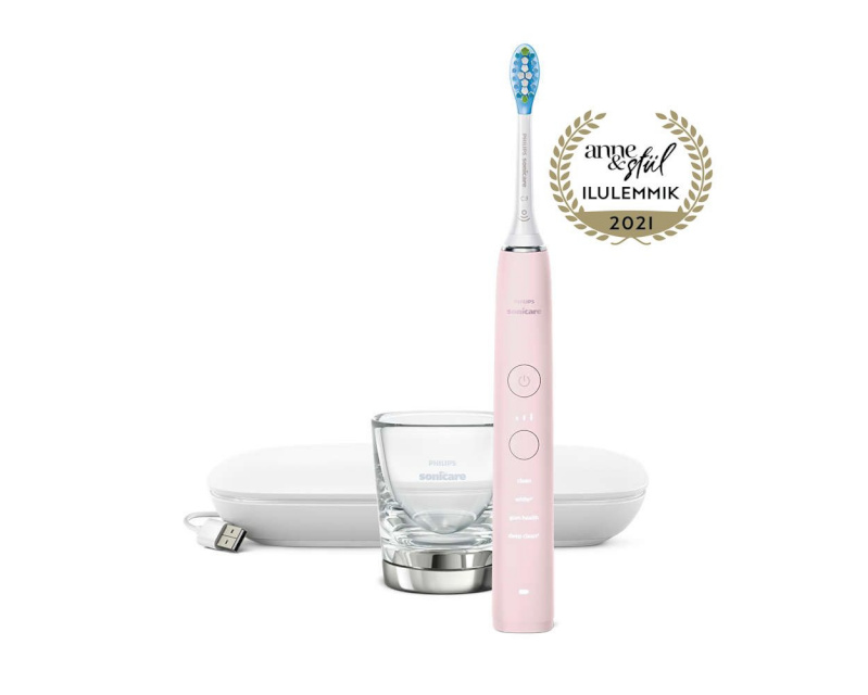 Philips elektriline hambahari DiamondClean HX9911/29 Electric Toothbrush, roosa