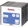 Hama CD karbid Slim CD Jewel Case, 25tk, läbipaistev/must 51167