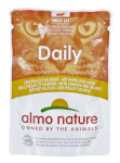 Almo Nature kassitoit Daily Chicken with salmon 70 g