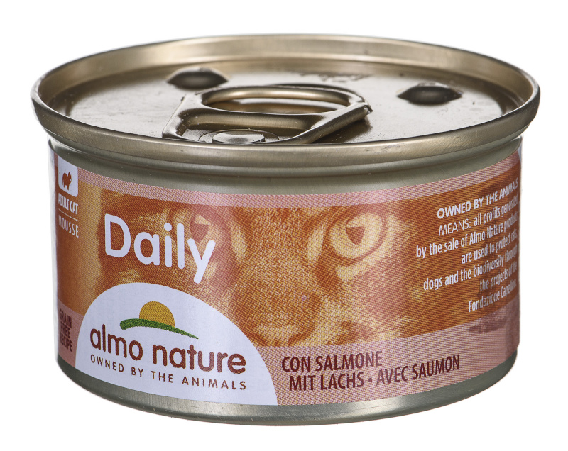 Almo Nature kassitoit Daily Menu Mousse with salmon 85 g