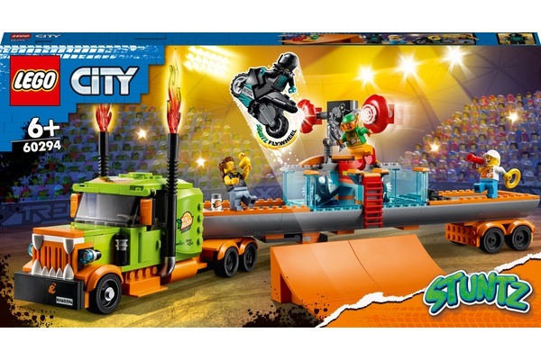 Lego klotsid City Stunt Trikietenduse veok (60294)