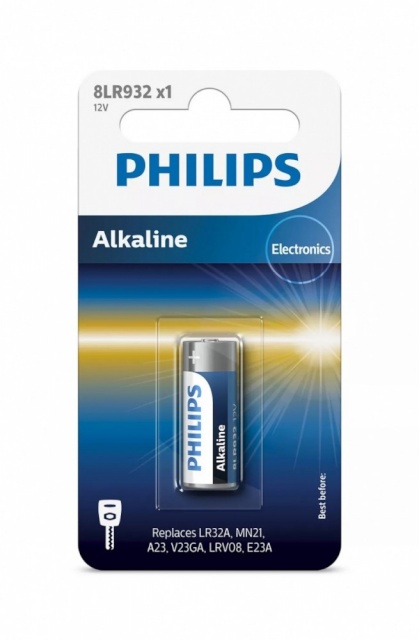 Philips patarei 12.0V Alkaline (LR23A / 8LR23) Blister
