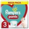 Pampers mähkmed Pants, suurus 3, 128 tk, 6kg-11kg