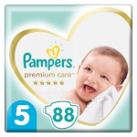 Pampers mähkmed Premium Care suurus 5 (Junior)- 11–18 Kg, 88 tk