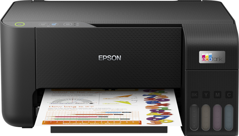 Epson printer Multifunctional printer EcoTank L3210 Colour, Inkjet, 3-in-1, A4, must