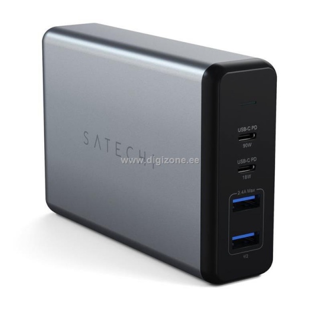 Satechi USB jagaja 108W 2xUSB-C+2xUSB-A, hall