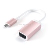 Satechi adapter USB-C->VGA Adapter, roosa