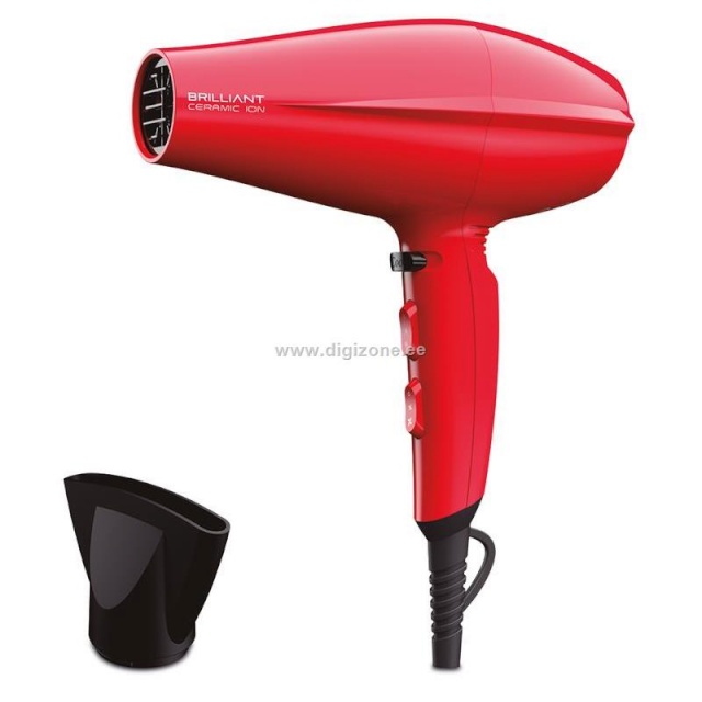 Gama föön Brilliant Ceramic Ion GH5010, punane 