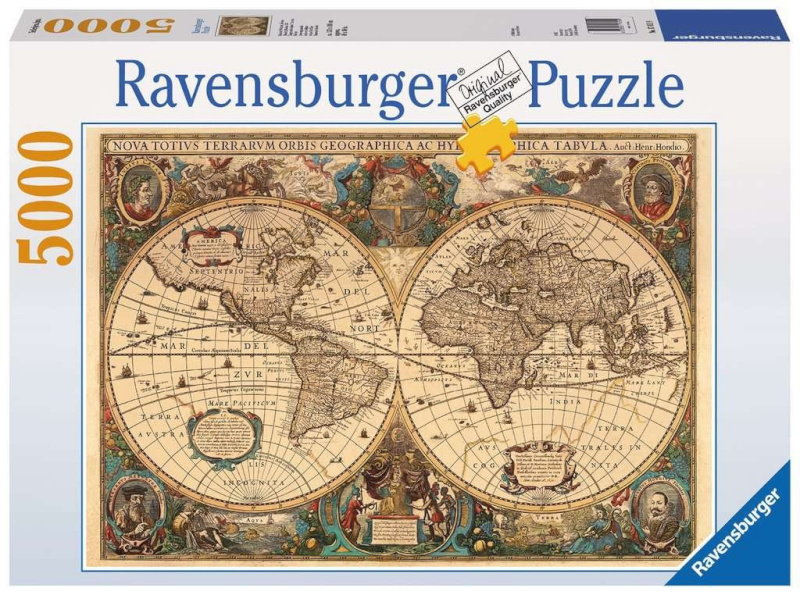 Ravensburger Poland pusle Former world map, 5000-osaline
