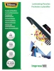 Fellowes lamineerimiskile A4 Glossy 100 Micron Laminating Pouch 100-pakk