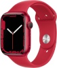 Apple Watch Series 7 GPS + Cellular, 45mm (PRODUCT)RED Aluminium Case with (PRODUCT)RED Sport Band, punane