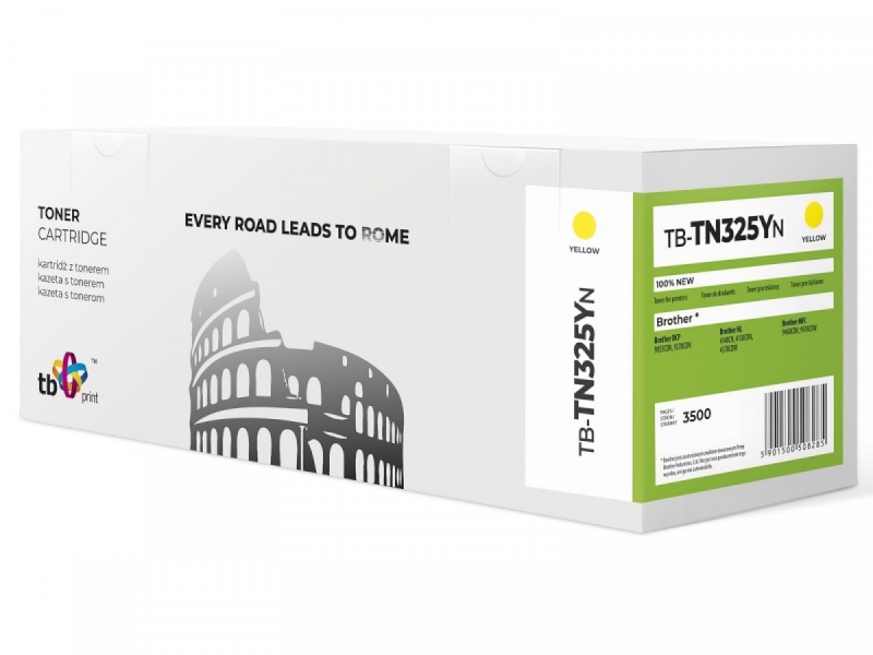 TB Print tooner Brother TN325 Y TB-TN325YN YE kollane