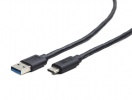 Gembird kaabel USB 3.0 -> Type-C Cable AM/CM 3m, must