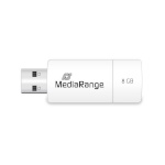 MediaRange mälupulk USB Stick 8GB USB 2.0 Slider sinine