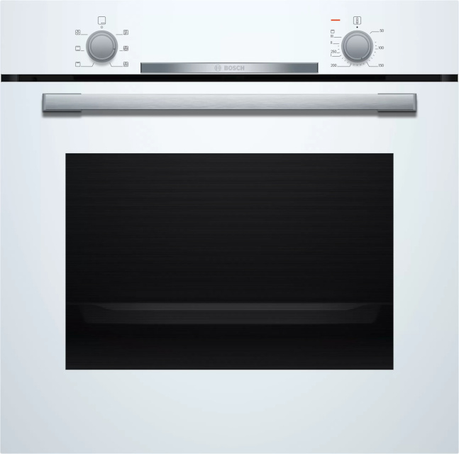 Bosch integreeritav ahi HBA530BW0S Built-in, 71 L, valge